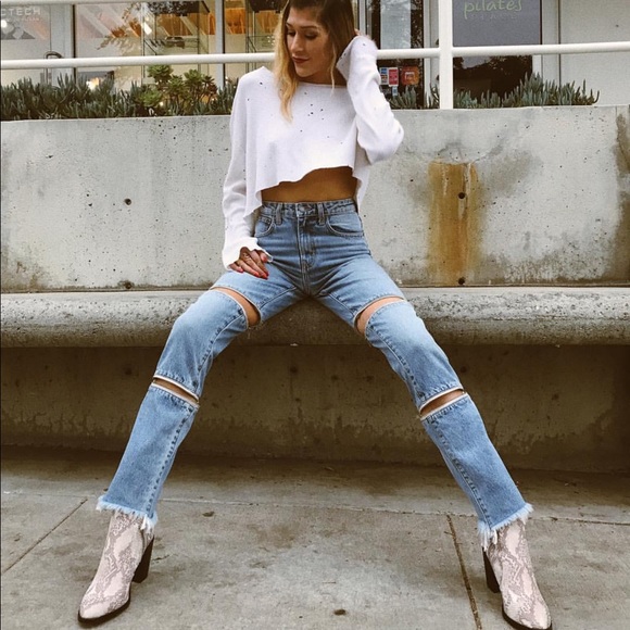 Lf Carmar Double Zipper Brazos Jeans 